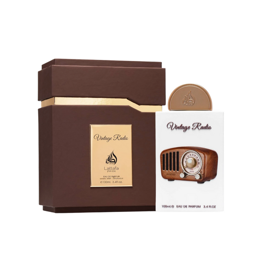 Lattafa Vintage Radio 100ML Eau De Parfum for Men and Women