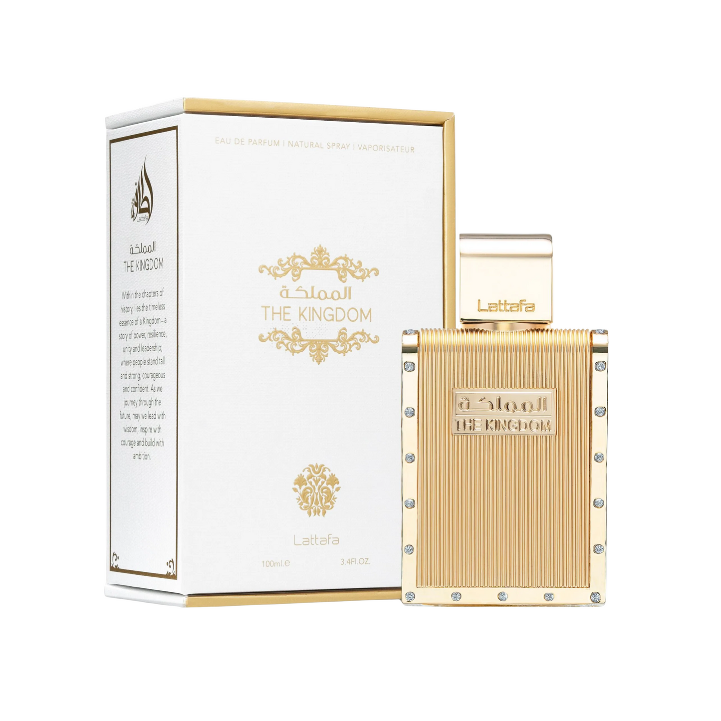 Lattafa The Kingdom 100ML Eau De Parfum for Men