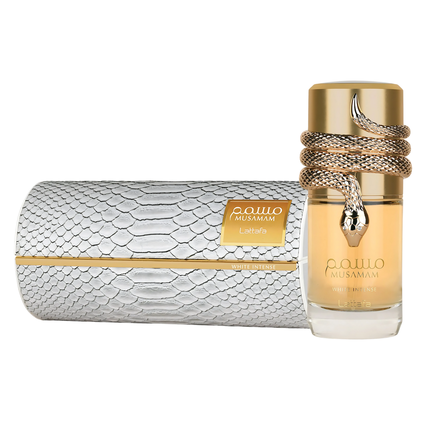 Lattafa Musamam White Intense Eau de Parfum Spray for Unisex, 3.4 Ounce
