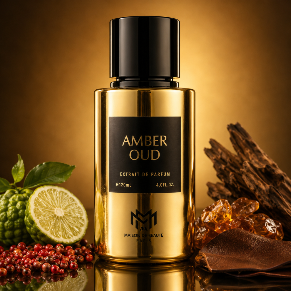 Amber Oud Eau de Parfum 100ml by MAISON DE BEAUTÉ PARIS