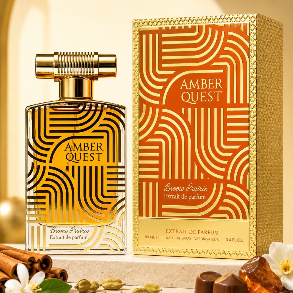 Amber Quest Eau de Parfum 100ml by Brome Prairie