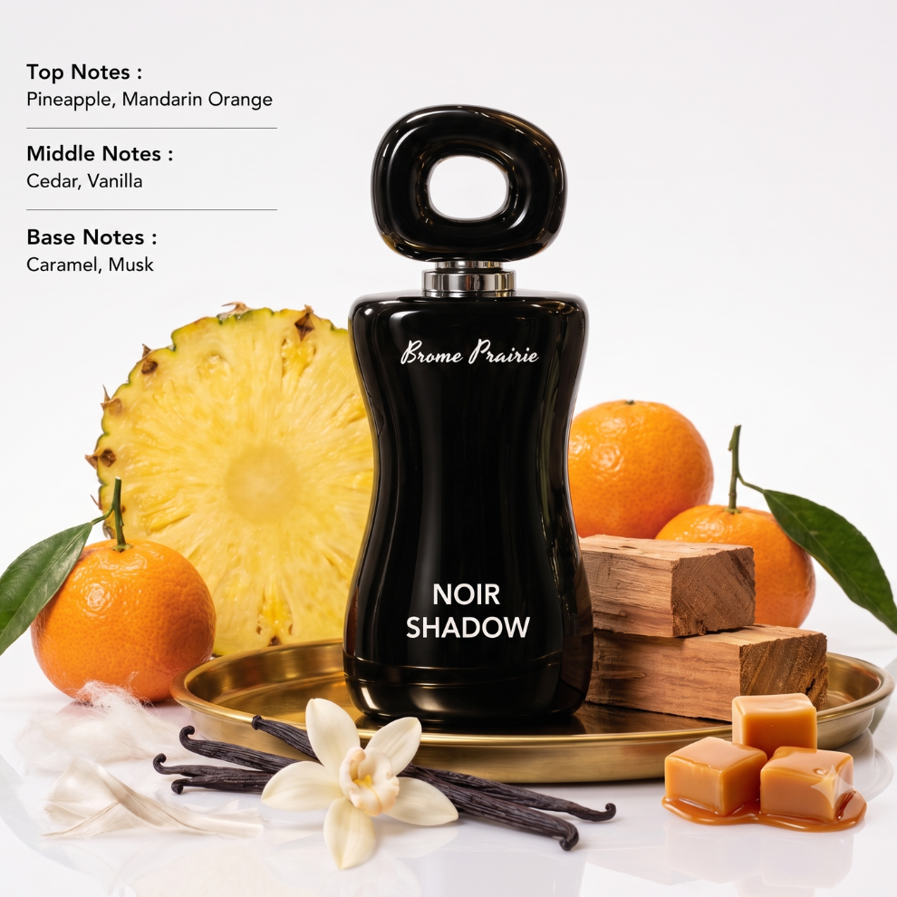 Noir Shadow Eau de Parfum 100ml by Brome Prairie