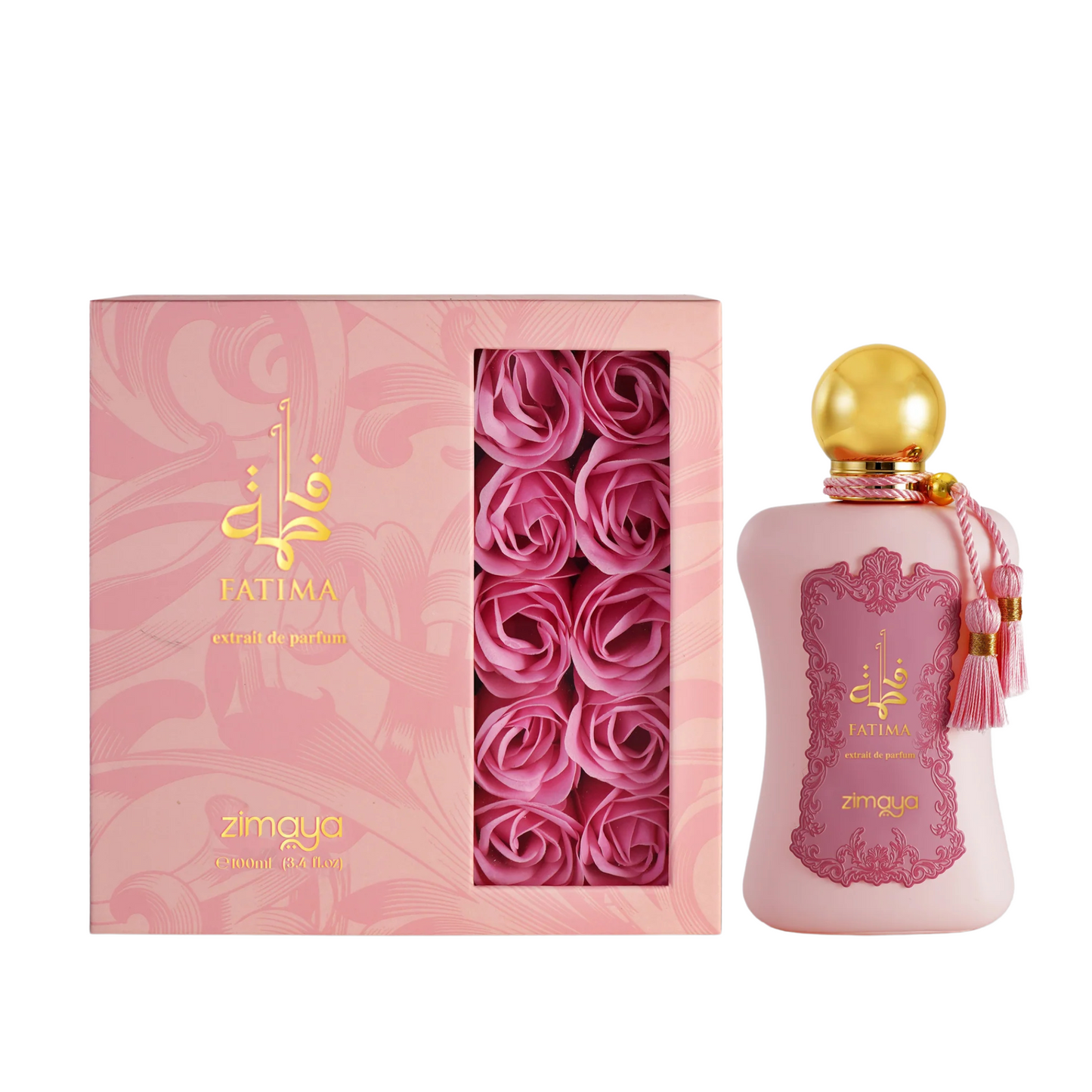 Zimaya Fatima Pink Extrait De Parfum 100ml for Women