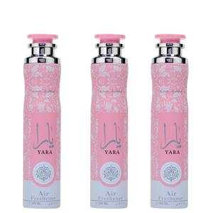 Lattafa Yara 300ml (Pack of 3) Air Freshener