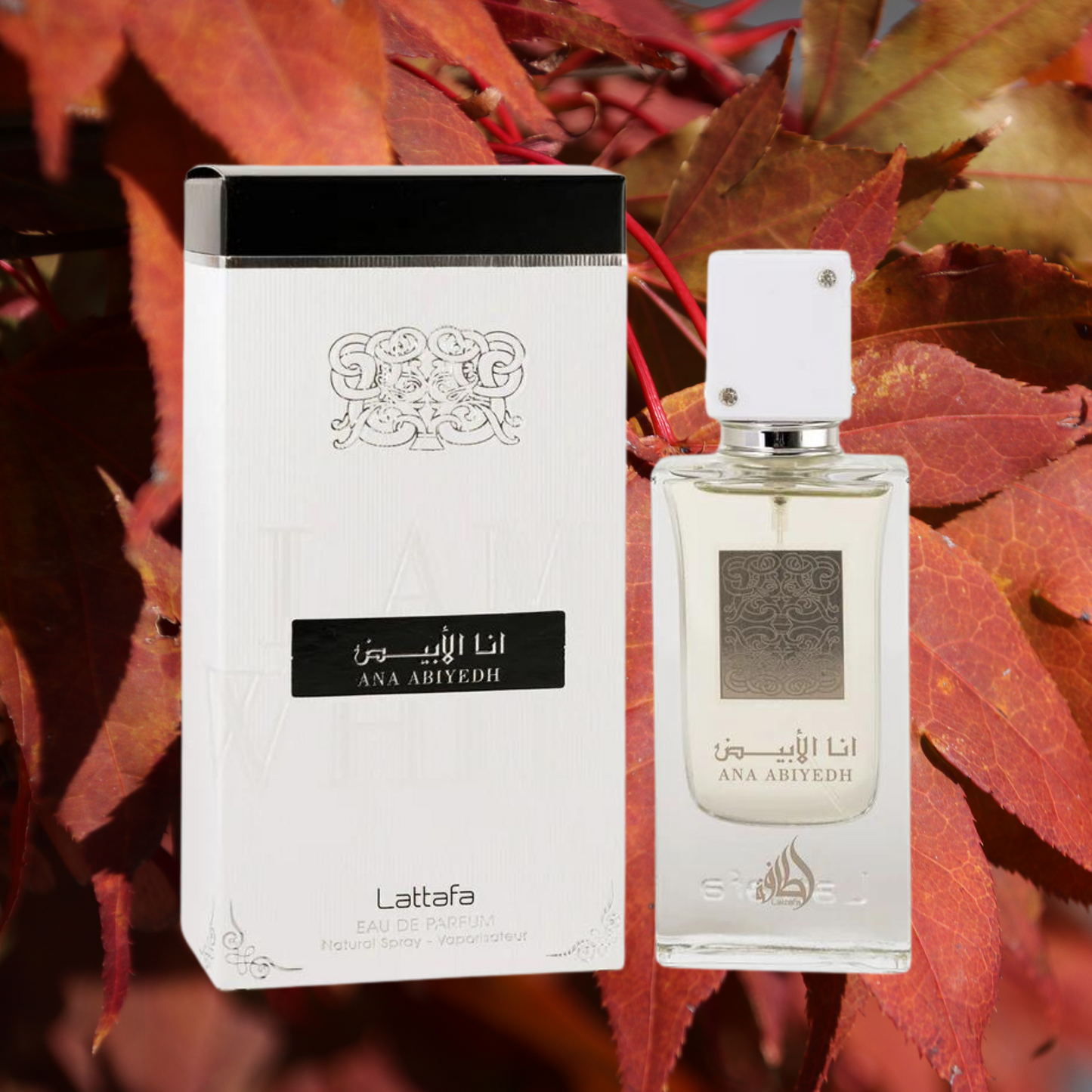 Lattafa Ana Abiyedh White 60ml Eau de Parfum for Men and Women