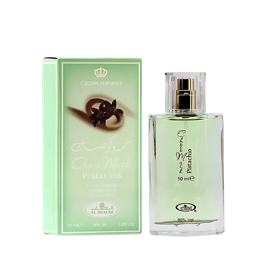 Al-Rehab Choco Musk Pistachio 50ML Perfume for Men and Women