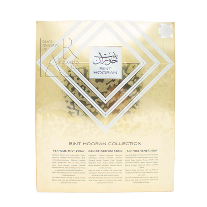 Bint Hooran Complete Gift Set | Mist 250ml, EDP 100ml, Air Freshener 300ml by Ard Al Zaafaran