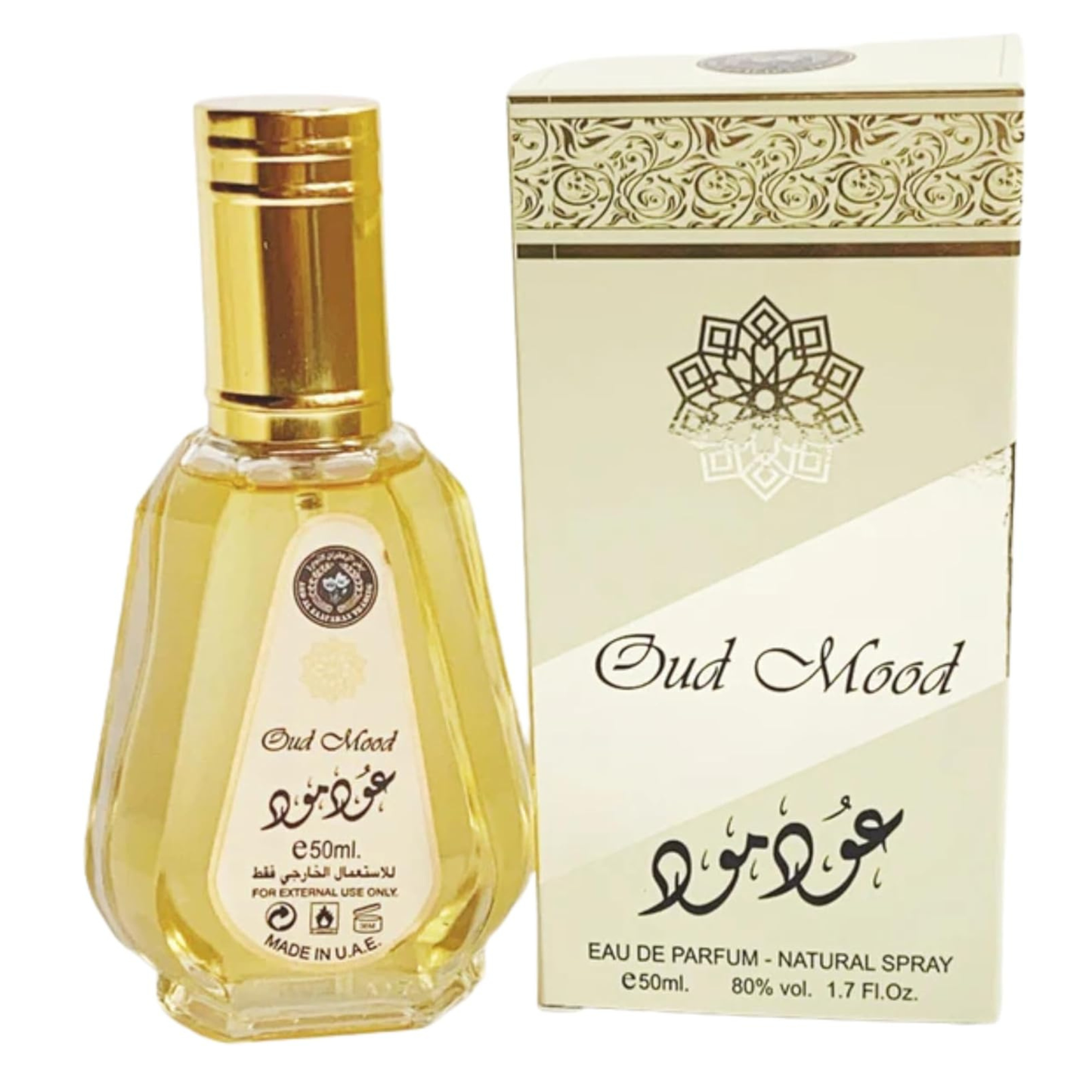 Oud Mood Perfume 50ML – Long Lasting Arabian Eau de Parfum