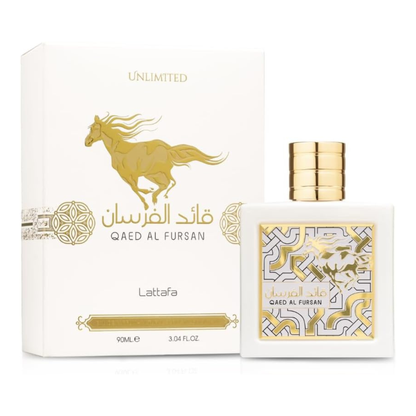 Lattafa Qaed Al Fursan Unlimited EDP 90ml – Woody Oriental Perfume for Men