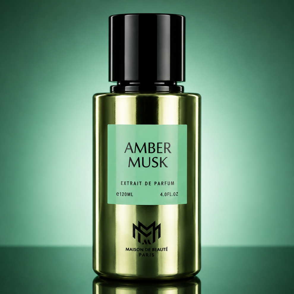 Amber Musk Extrait de Parfum 120ml by MAISON DE BEAUTÉ PARIS