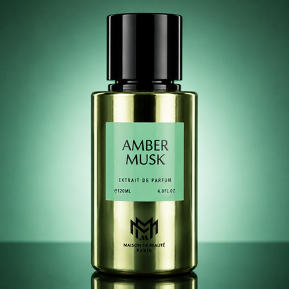 Amber Musk Extrait de Parfum 120ml by MAISON DE BEAUTÉ PARIS