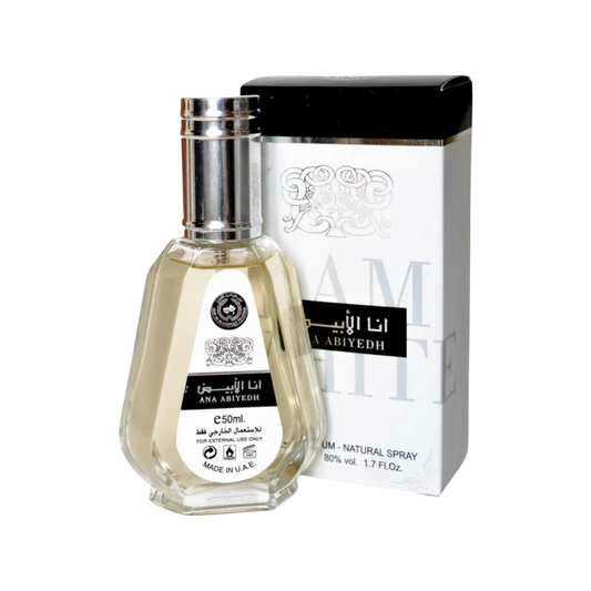 Lattafa Ana Abiyedh White 50ml EDP for Men and Women