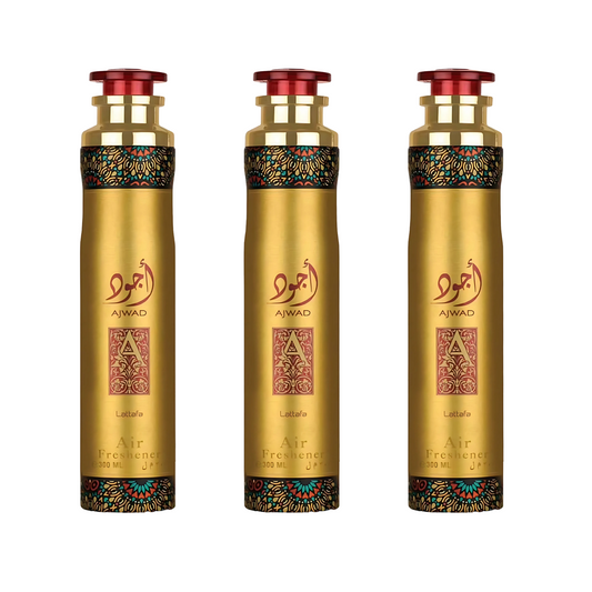 Lattafa Ajwad 300ml (Pack of 3) Air Freshener