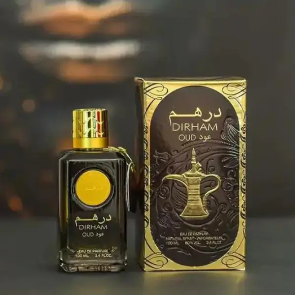 Dirham Oud Eau de Parfum by Ard Al Zaafaran - Exquisite Arabian Perfume for Men and Women, Woody and Oriental Scent 