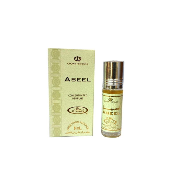 Aseel Roll On [6ml Perfume Oil Attar] By Al-Rehab (Crown Perfumes)