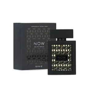 Embrace your magnetic confidence with Now EDP by RAVE (Lattafa).