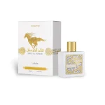 Discover Lattafa Qaed Al Fursan Unlimited – a beautifully blended composition offering a soft, succulent fragrance with great wearability in an office environment. Perfect for both men and women.