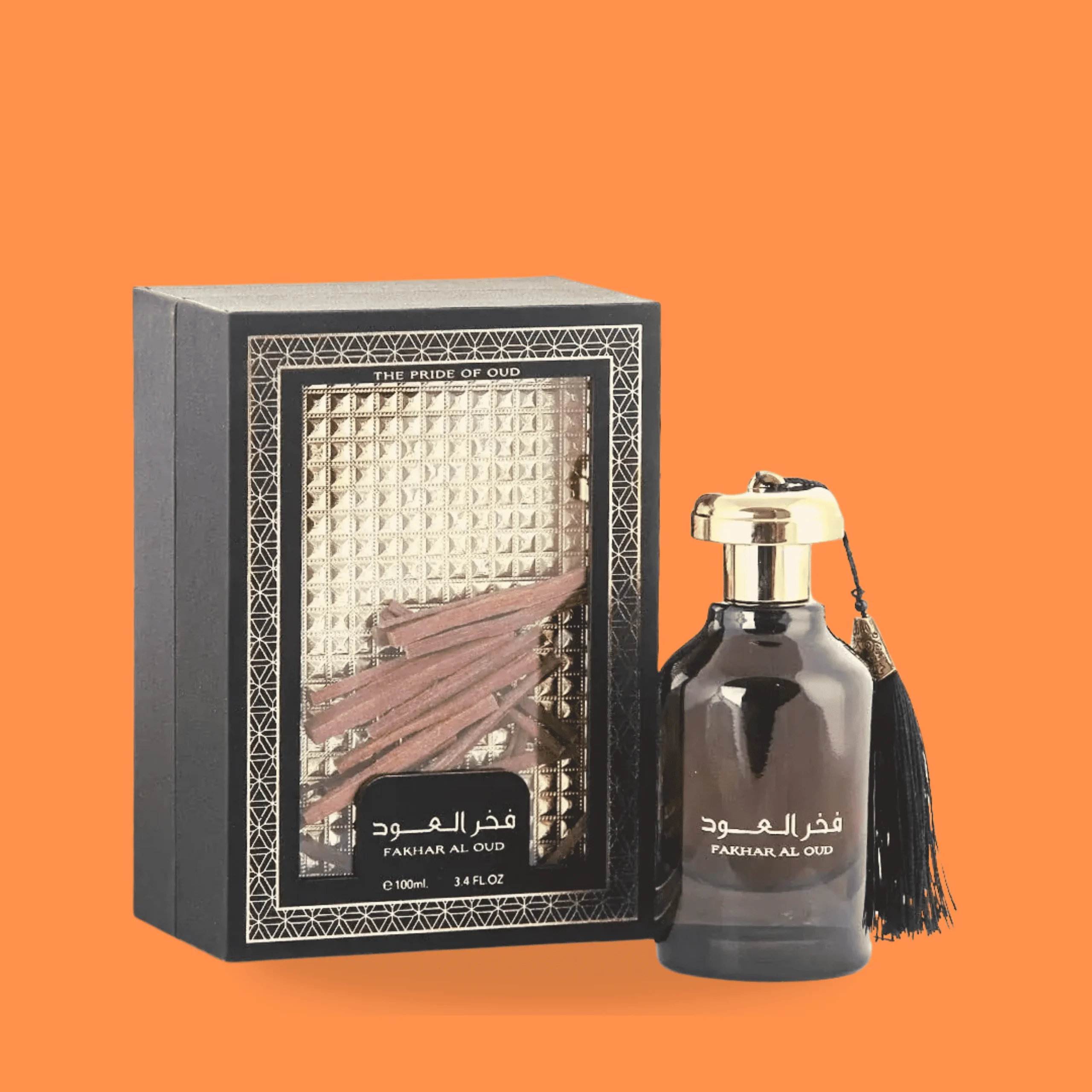 The base notes blend amber, musk, and other exotic elements harmoniously for a sensual touch. Ideal, for those who enjoy life's finer pleasures, Fakhar Al Oud EDP is a timeless fragrance that leaves a lasting impact.