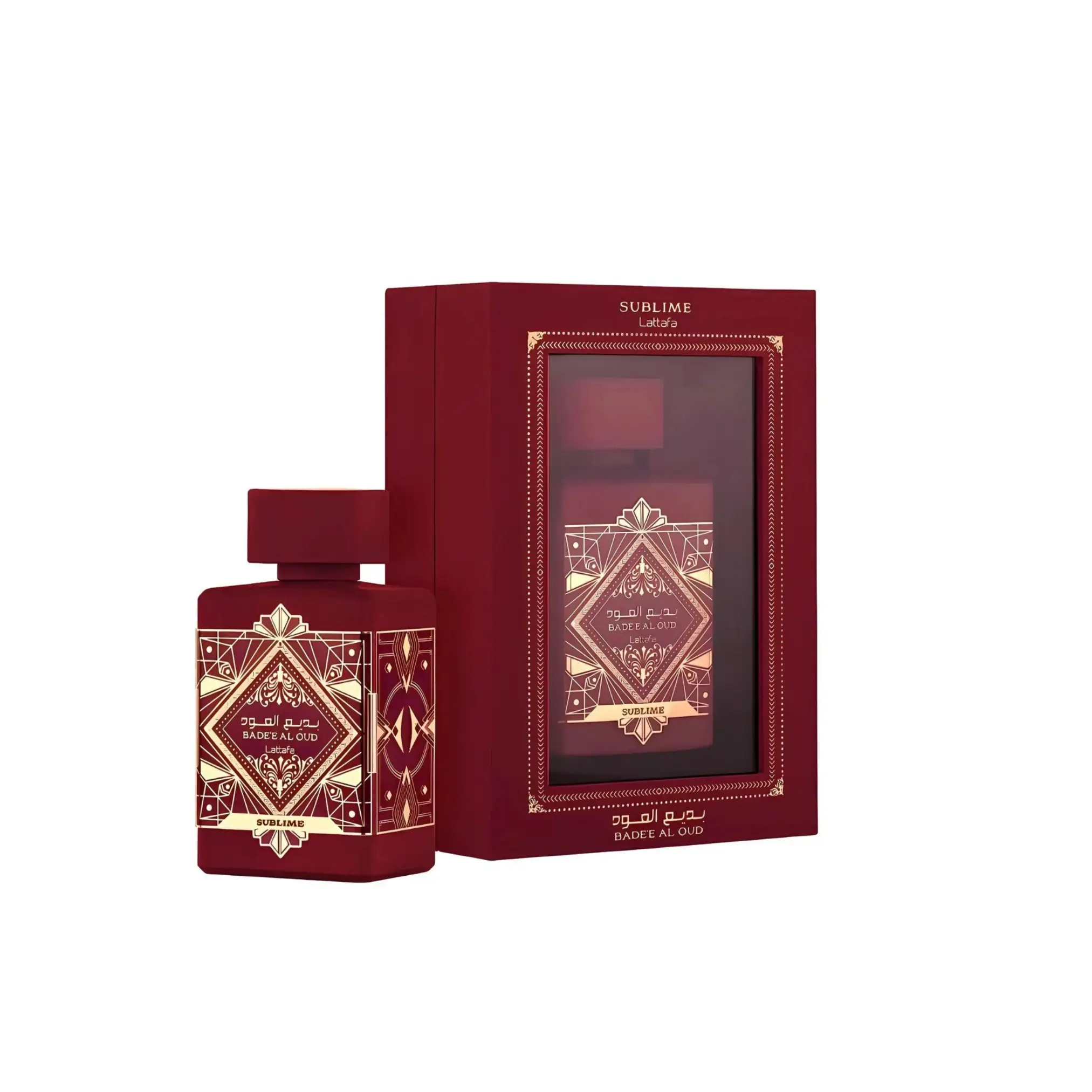 Lattafa Badee Al Oud Sublime | Unisex EDP | 100ml | Fruity Twist on Woody Warmth